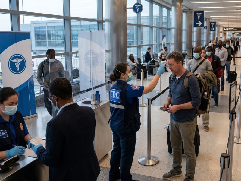 U.S. Tightens Ebola Travel Screening as Global Health Alert Expands